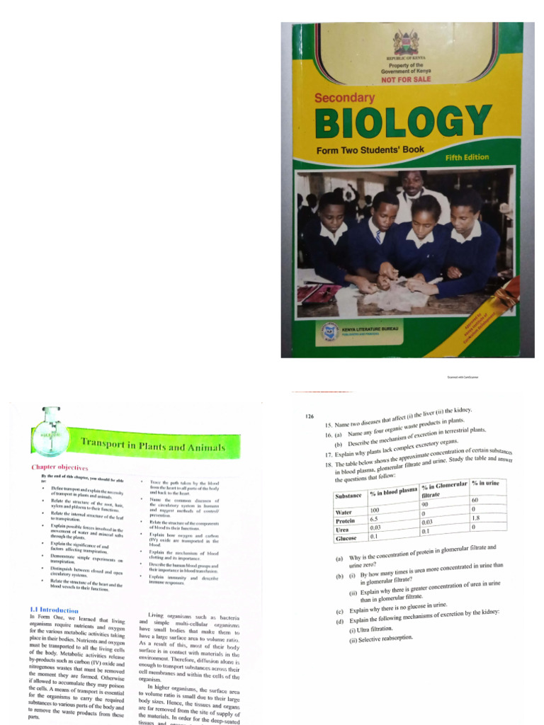 KLB Biology Book 2 1 Booklet | PDF