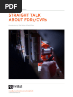DFDR and CVR Maintenance Guidelines | PDF | Flight Recorder | Aviation