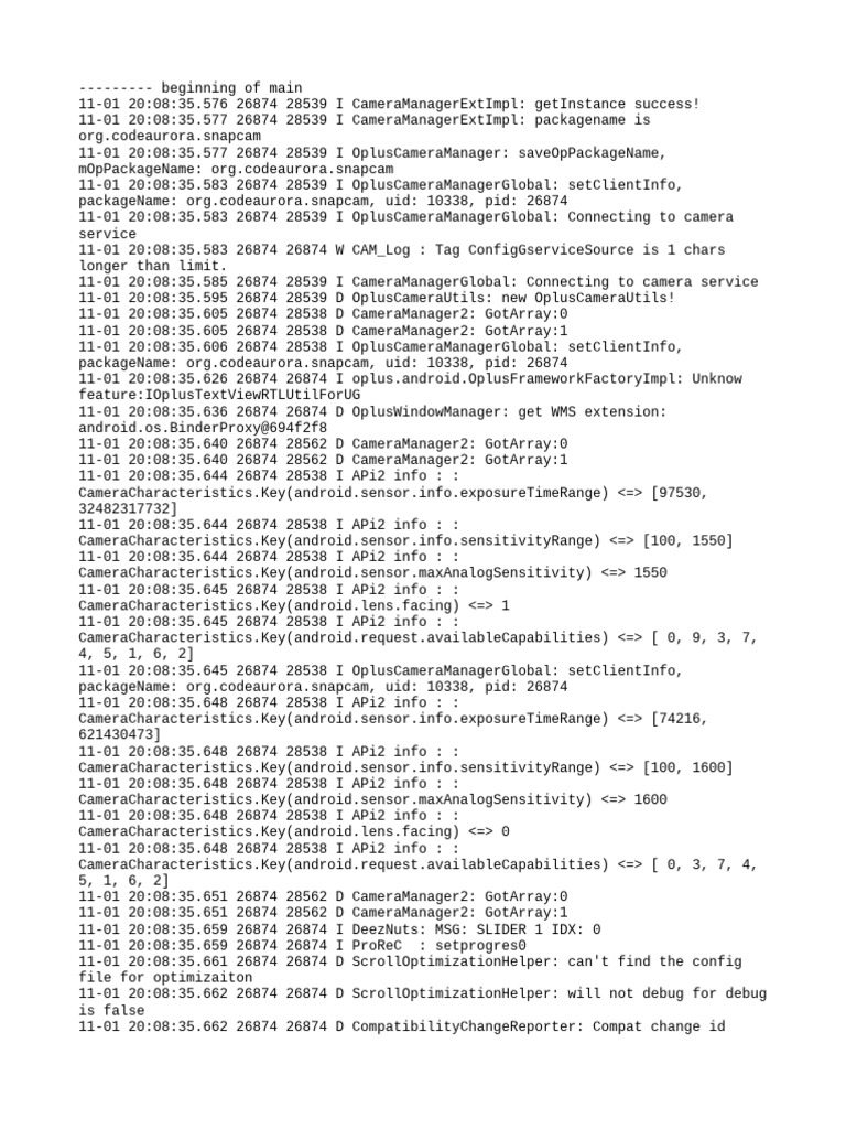 Log Cat 1762002515527 | PDF | Operating System Families | Computing ...