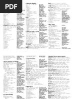 Python Cheat Sheet | PDF | Data | System Software