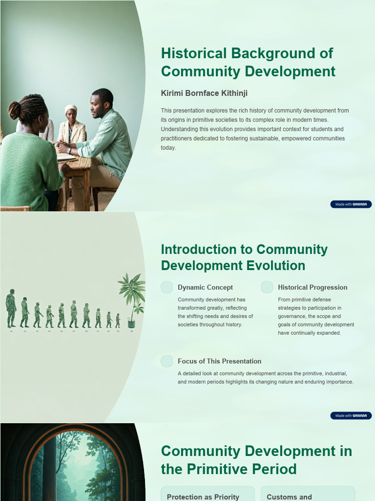 Introduction to Community Development Merged | PDF | Community ...