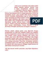 Ekstraksi Adalah Suatu Proses Pemisahan Dari Bahan Padat Maupun Cair Dengan Bantuan Pelarut