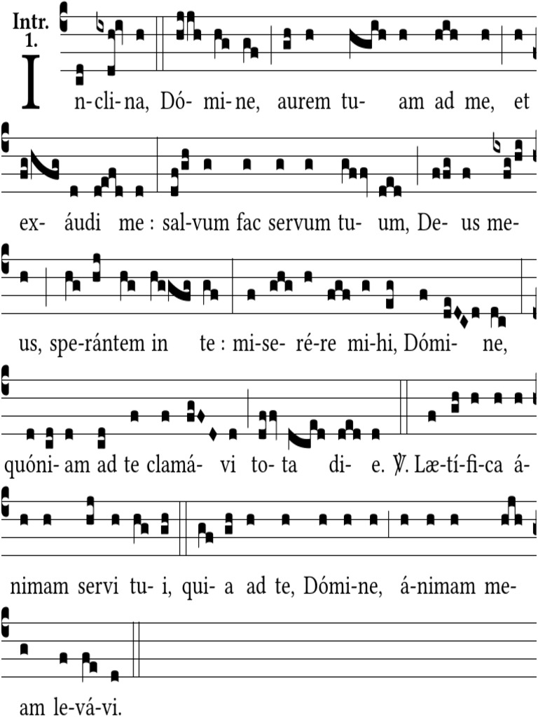 In Inclina Domine Dominican | PDF