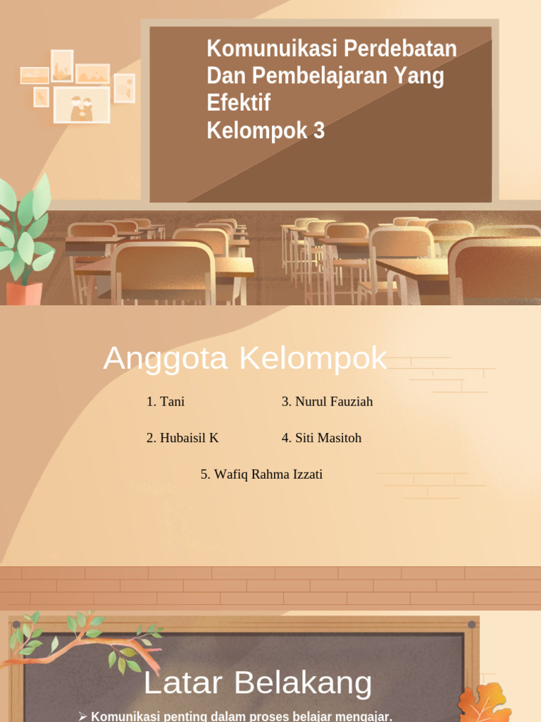 Komunikasi dan Perdebatan dalam Pembelajaran | PDF