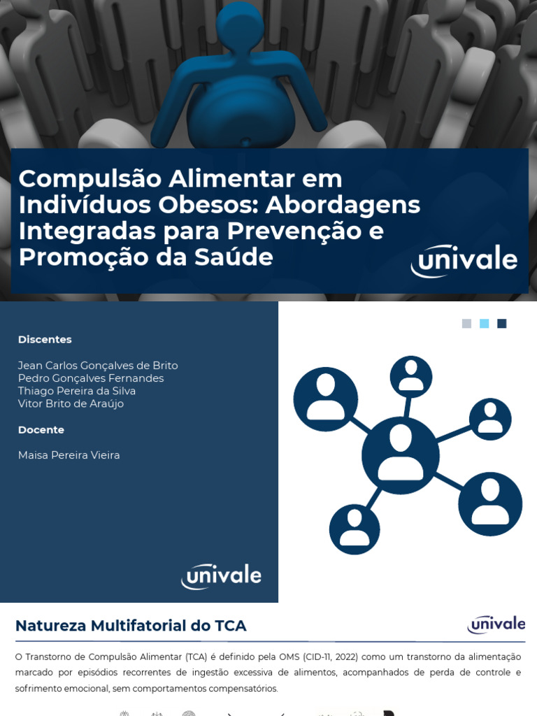 Compulsão Alimentar e Obesidade: Abordagens Integradas | PDF ...