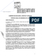 Dictamen Acumulativo Moratoria de La Creacion de Universidades