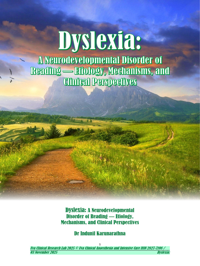 Understanding Dyslexia: Causes and Care | PDF | Dyslexia | Learning ...