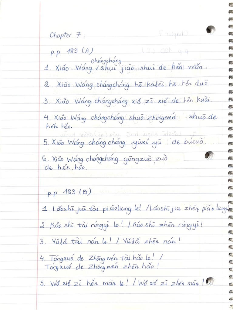 Vivian Do - Chapter 7 - Language Practice | PDF