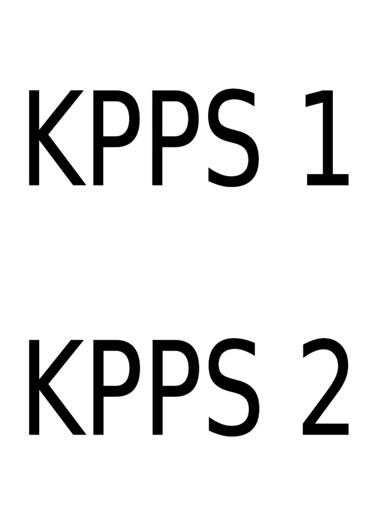 Kpps | PDF