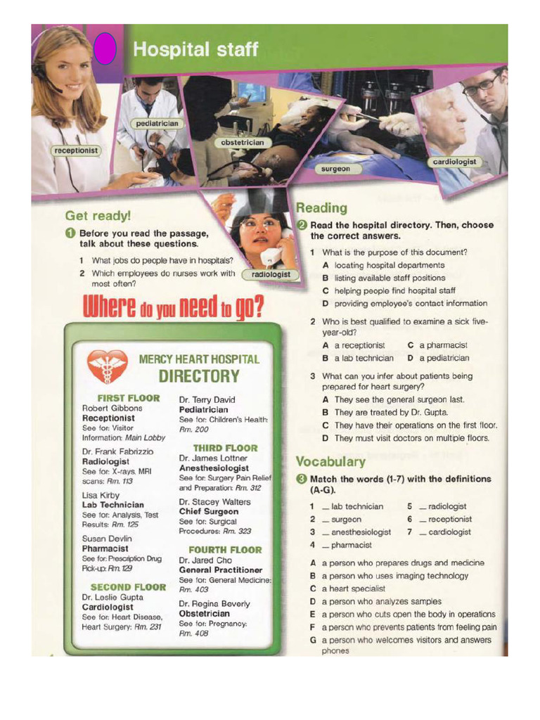 Student - Hospital Staff | PDF