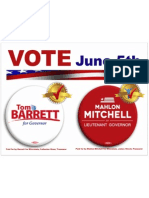 Barrett-Mitchell 22x17 Sign