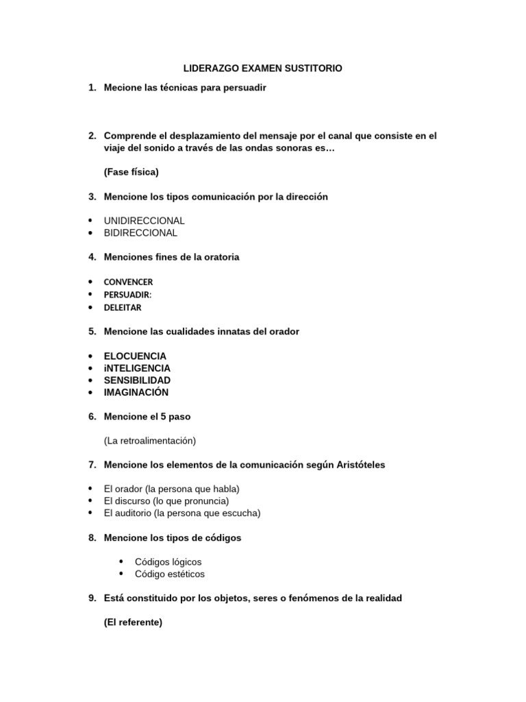 Fijas Del Susti (Liderazgo) 99 | PDF