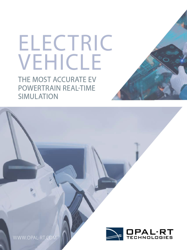 Real-Time EV Powertrain Simulation Solutions | PDF | Simulation | Power ...