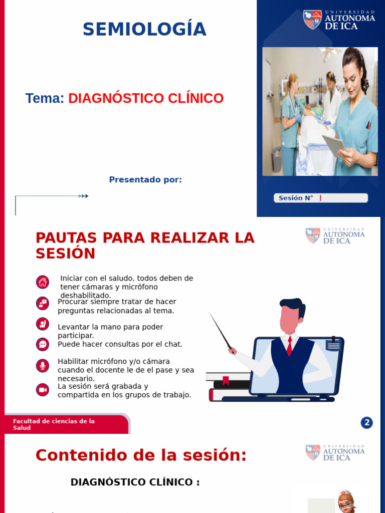 Estrategias para Diagnóstico Clínico | PDF | Diagnostico medico | Clínica