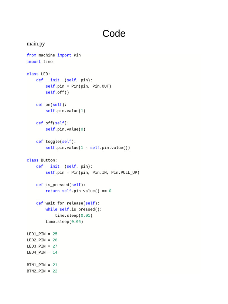 Lab 3 - GPIO - OPP Programming | PDF