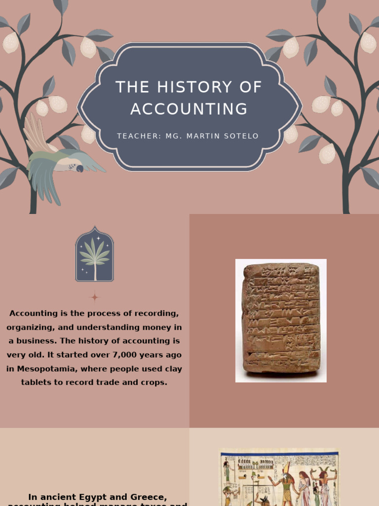 ANAIS ATENCIO - History of Accounting | PDF