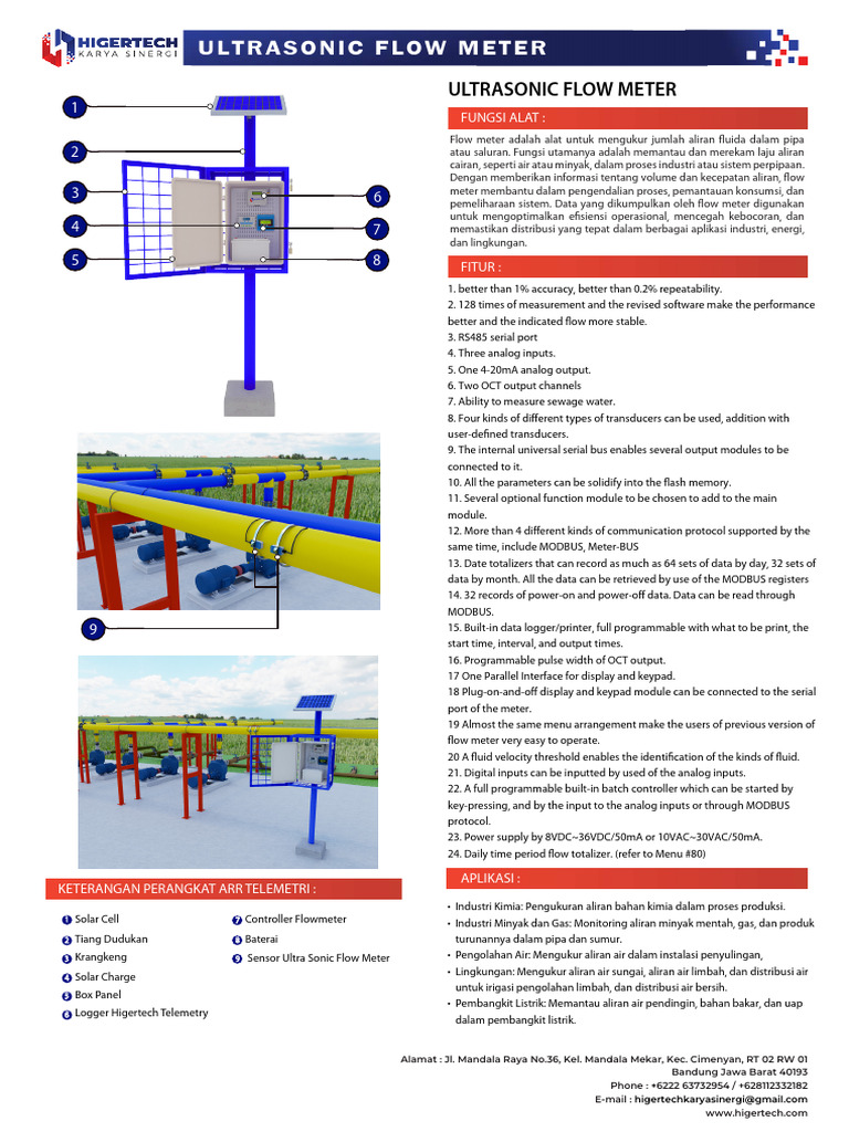 Ultrasonic Flow Meter Overview | PDF | Flow Measurement | Computer ...