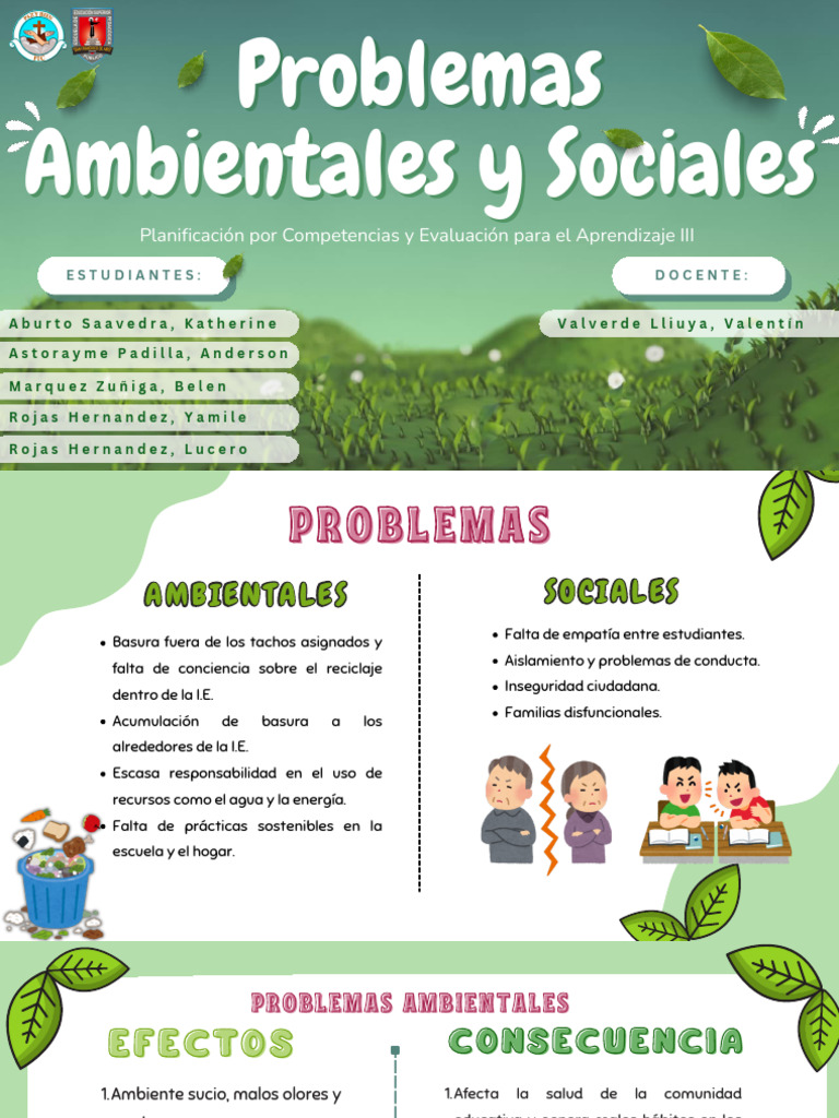 PROBLEMA AMBIENTAL Y SOCIAL (Actividad 2) | PDF | Residuos | Pesticida