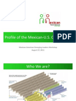 Profile of The Mexican-US Community