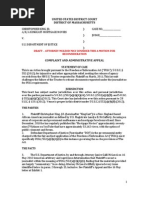 Download Lawsuit KingCast Mortgage Movies v DOJ in FOIA 5 USC 552a4Aii Press Exemption by Christopher King SN94216085 doc pdf