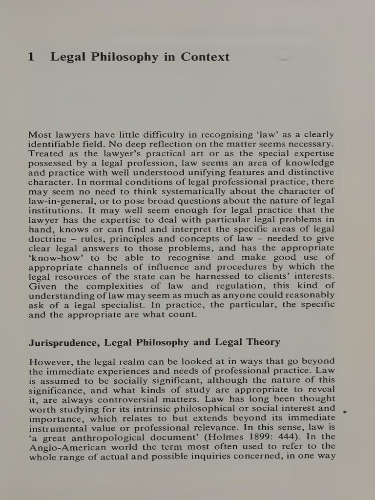 Understanding Legal Philosophy and Theory | PDF | Jurisprudence | Theory