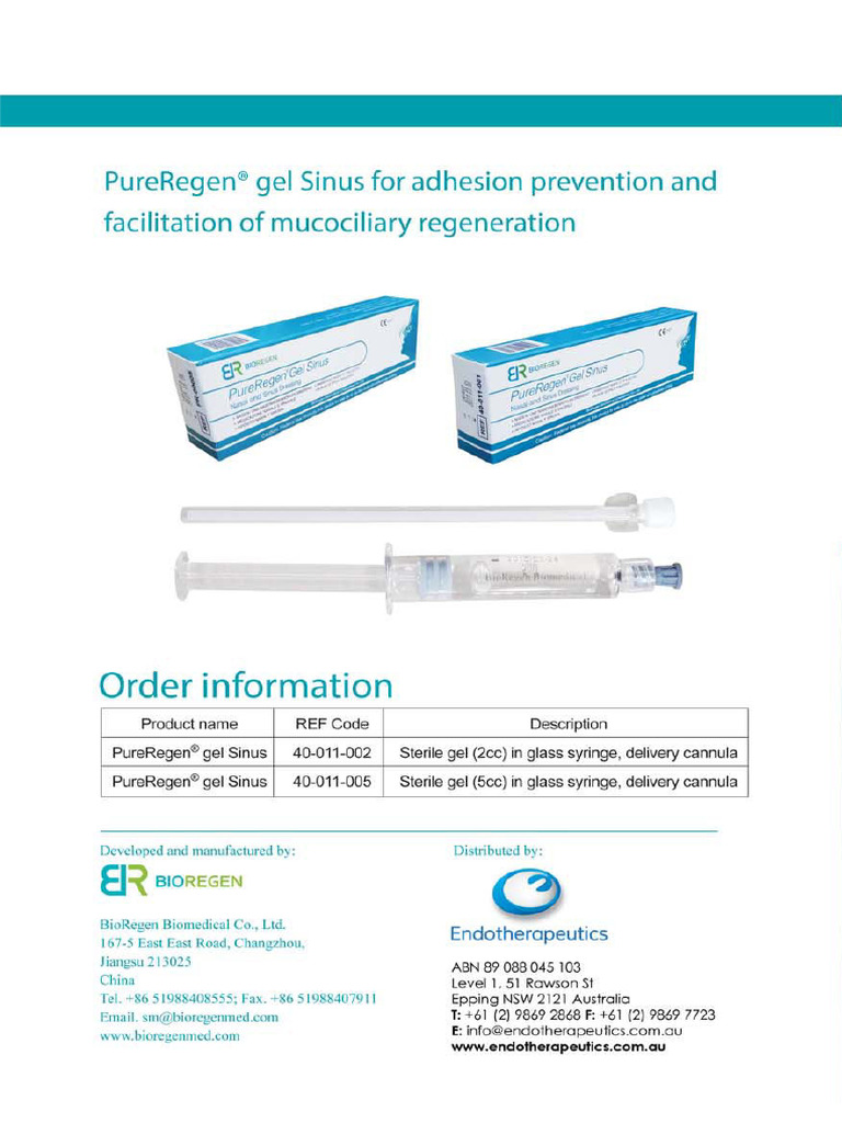 PureRegen Brochure | PDF