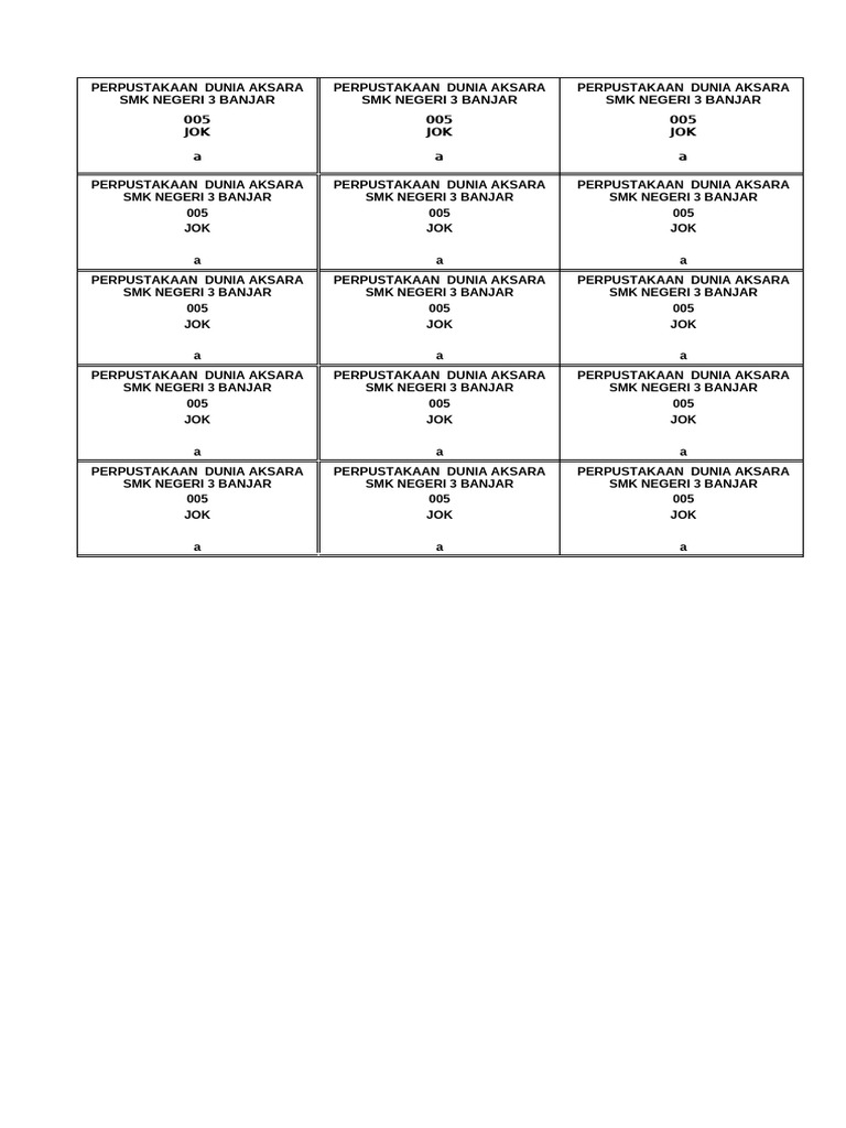 Label | PDF