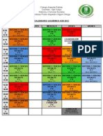 Horario 2012