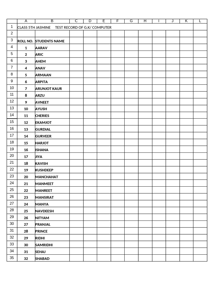 5TH Class | PDF
