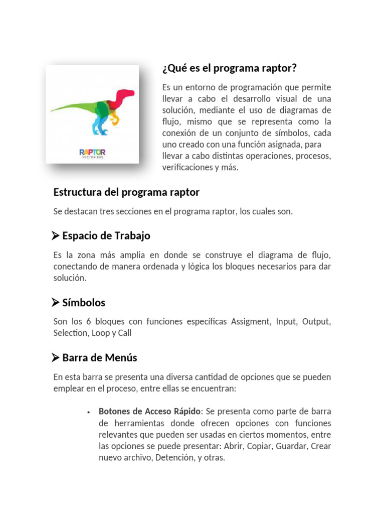 3 RAPTOR Descripción | PDF | Trigonometría | Funciones trigonométricas