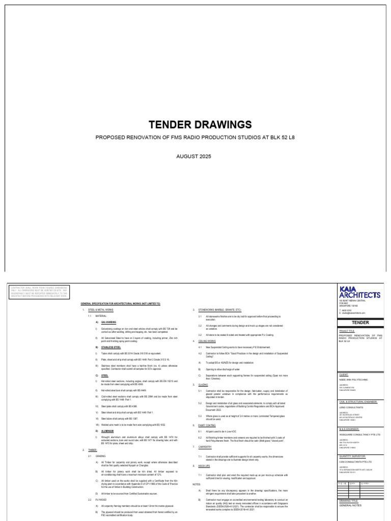 Fy25ees013itt Fms Arch Drawings Part 1 | PDF | Lumber | Plywood