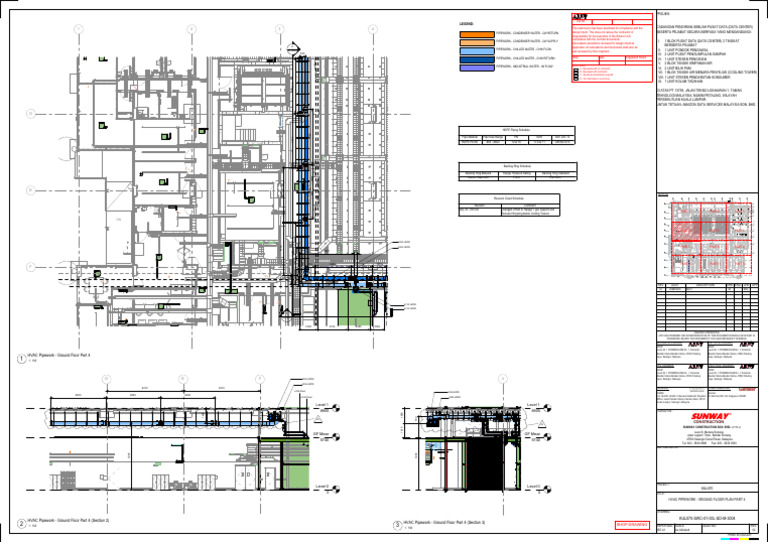 HVAC Pipework Ground Floor Plan | PDF | Home Appliance | Building ...