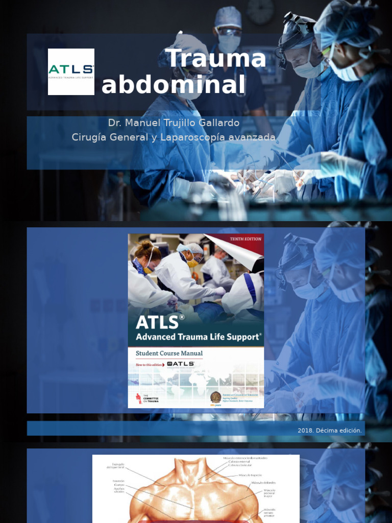 Manejo del Trauma Abdominal en Emergencias | PDF | Abdomen | Ct Scan