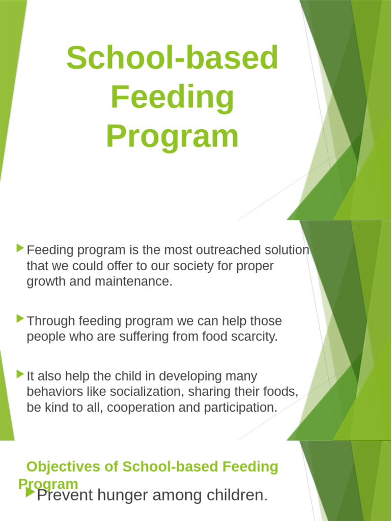 School-Based Feeding Program Overview | PDF