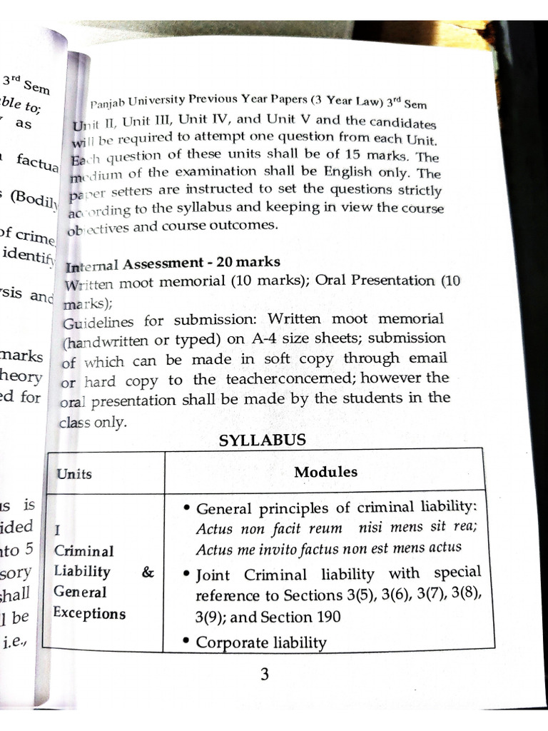 Bns Syllabus and PYq | PDF