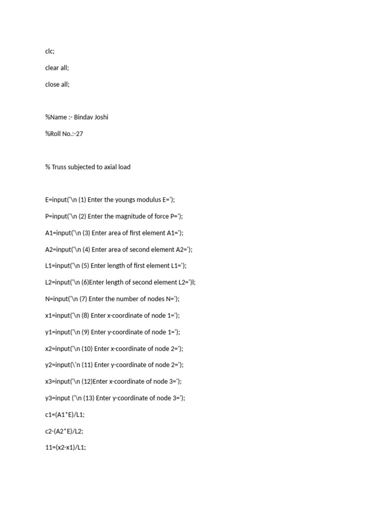 FEA Prog | PDF