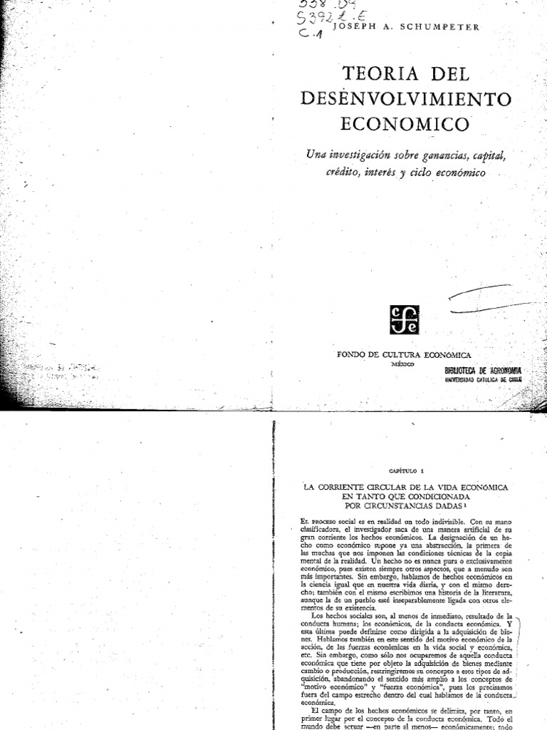Teoria del desenvolvimiento economico schumpeter_teorias