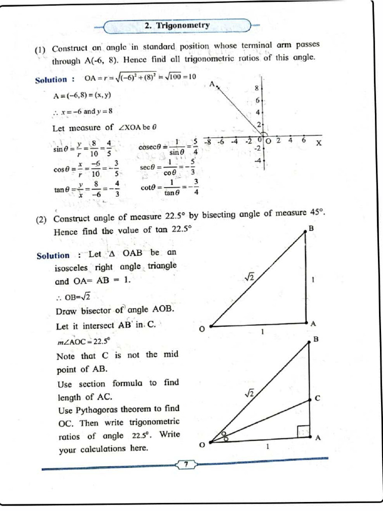 Trigonometric 1 | PDF