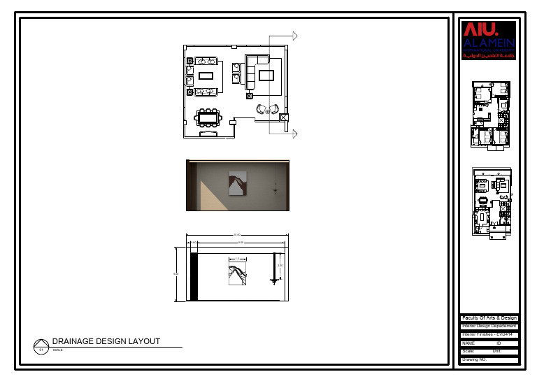Drainage Design Layout for Interior Finishes | PDF