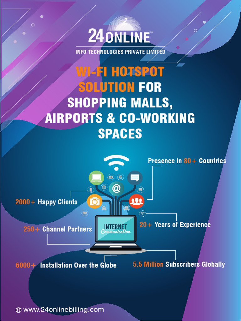 Cloud4Wi Hotspot Solutions Overview | PDF | Wi Fi | Computer Network