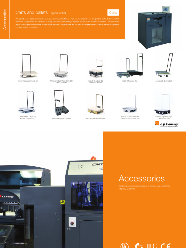 Carts and Pallets for Printing Solutions | PDF