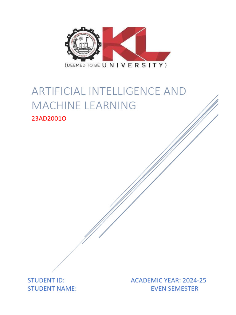 E02 23AD2001O Lab Workbook | PDF | Cryptography | Machine Learning