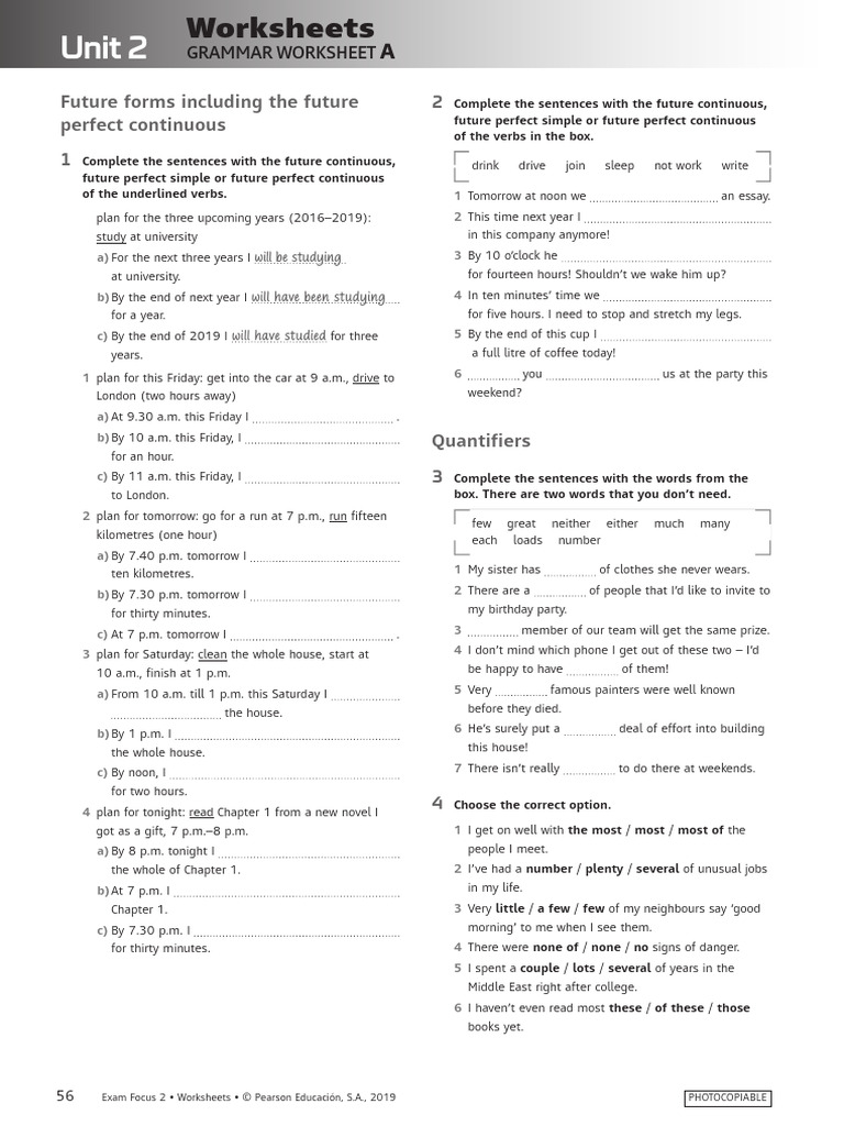 Future Tenses Grammar Worksheets | PDF | Syntax | Grammar