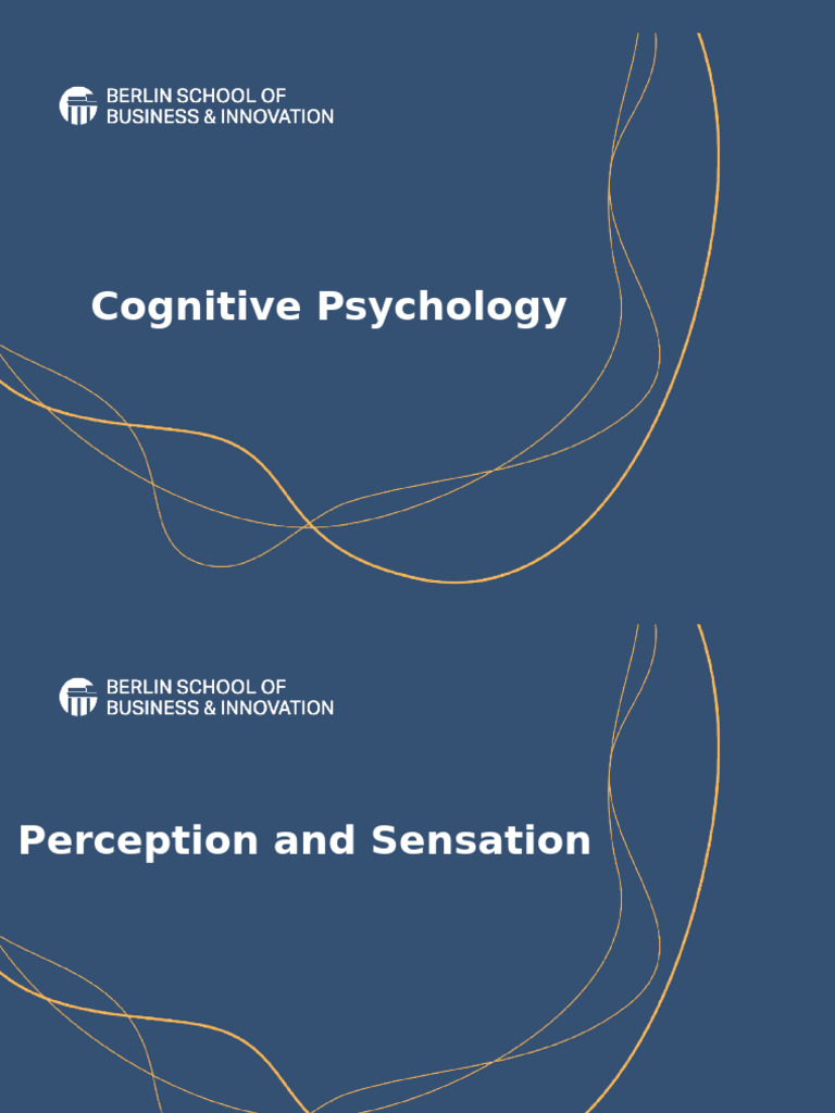Understanding Perception and Sensation | PDF | Senses | Perception