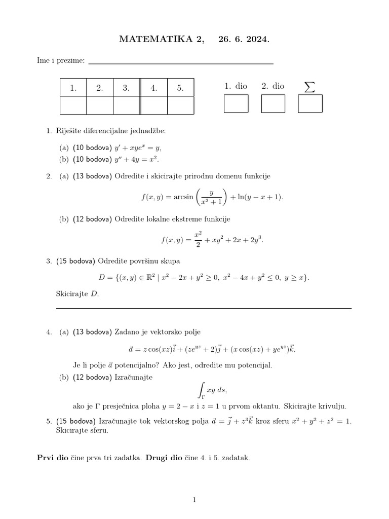 Mat2 26 06 2024 Zad | PDF