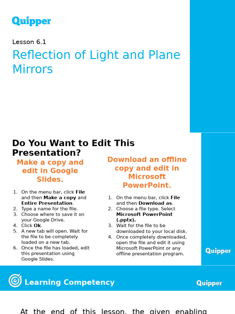 Reflection of Light and Mirrors Guide | PDF | Reflection (Physics) | Mirror