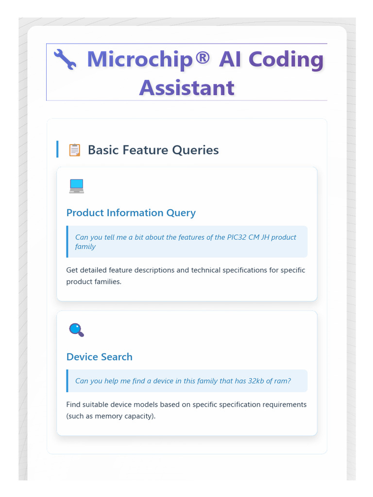 Microchip AI Coding Assistant Guide | PDF | Debugging | Computer ...