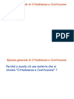 Ripasso Generale Di Cittadinanza e Costituzione