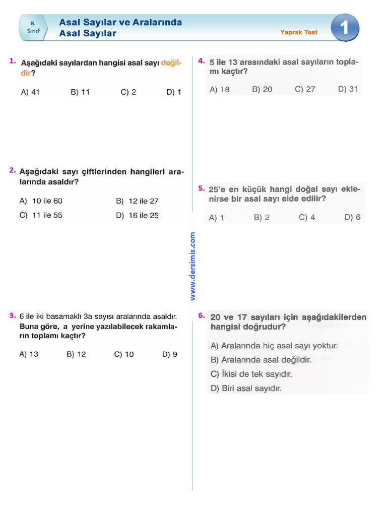 Asal 1 | PDF