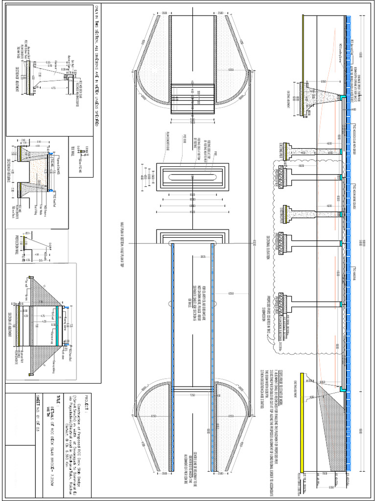 Bridge Construction Section Details | PDF | Civil Engineering ...
